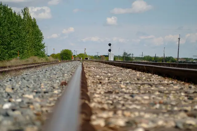 Railway tracks at Qu'Appelle