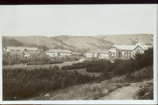 Saskatchewan Sanatorium buildings in the valley