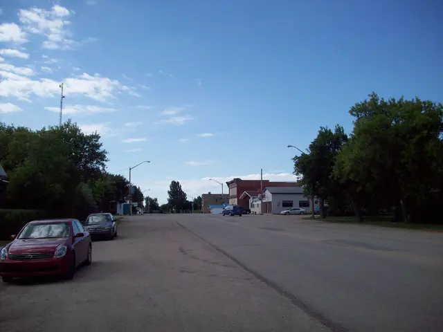 Main Street looking down the road