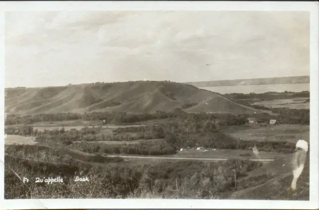 Hills and valley at Fort Qu'Appelle